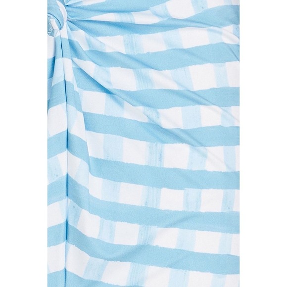 Jacquemus nodi knotted gingham pareo - Picture 3 of 8